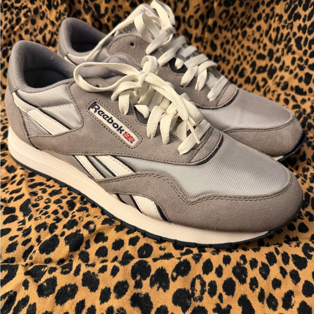 Reebok Light Gray Athletic Shoes